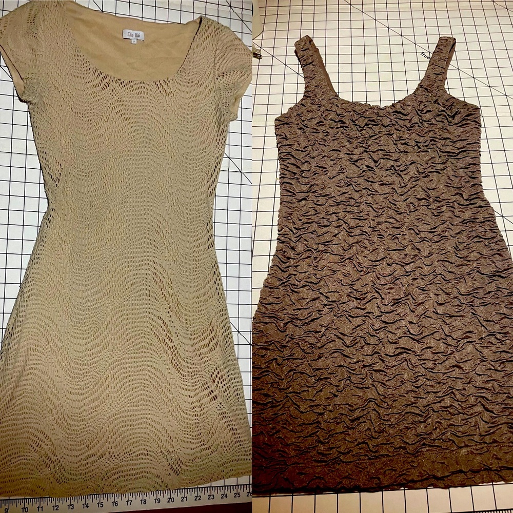 Two Neutral Casual Dresses